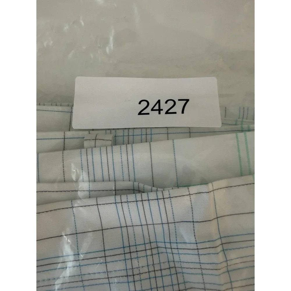 Nike Golf Shorts Mens 40 White Plaid Stretch Performance Bermuda Long 12
